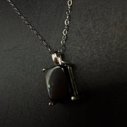 Cintamani Stone Saffordite S925 Certified Necklace
