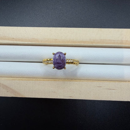 Chaorite S925 Adjustable Ring