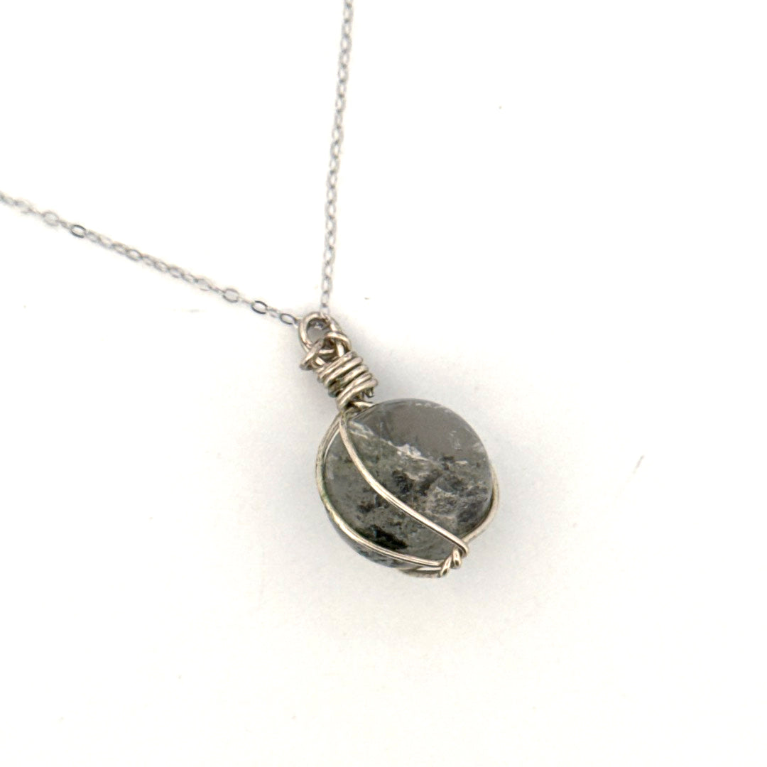 Garden Quartz Handmade Necklace on S925 Chain
