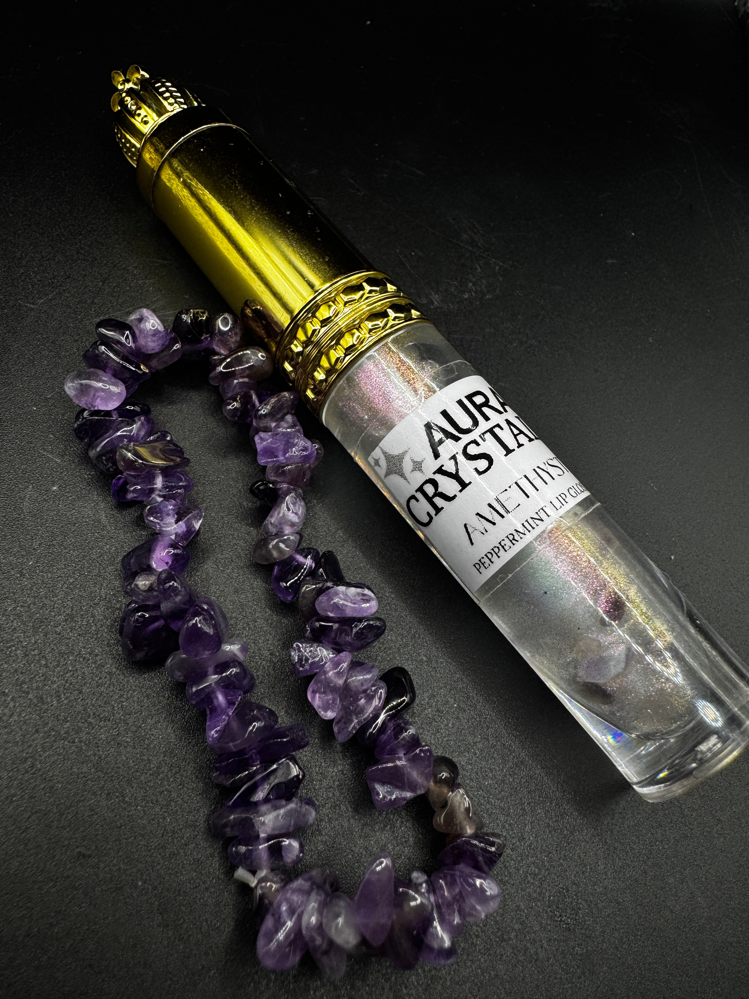 Amethyst Lip and Bracelet Bundle