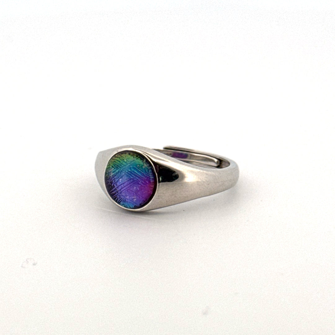 Muonionalusta Round S925 Adjustable Ring
