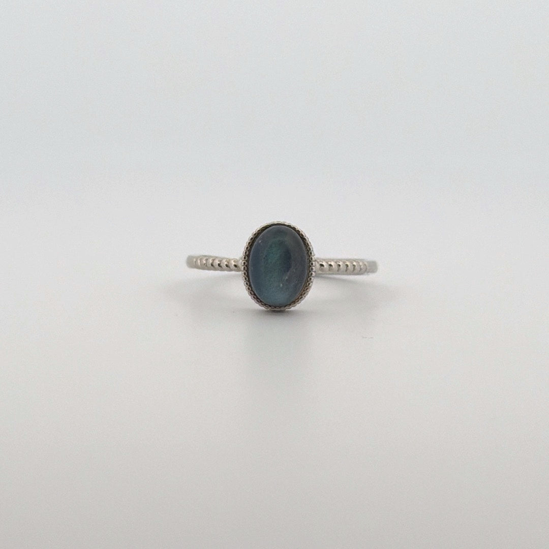 Labradorite S925 Adjustable Ring
