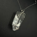 Colombian Lemurian Quartz S925 Handmade Necklace