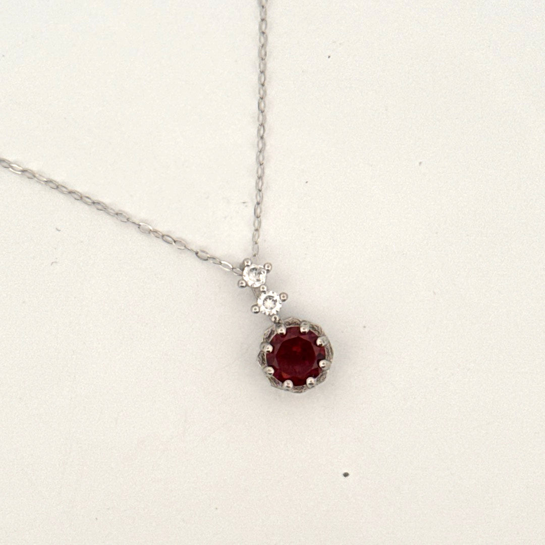 Garnet S925 Necklace