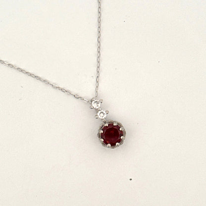 Garnet S925 Necklace