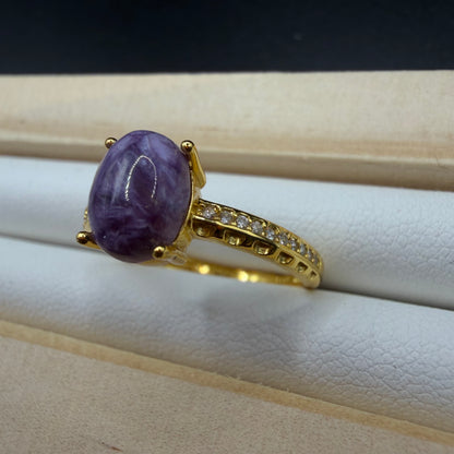 Chaorite S925 Adjustable Ring