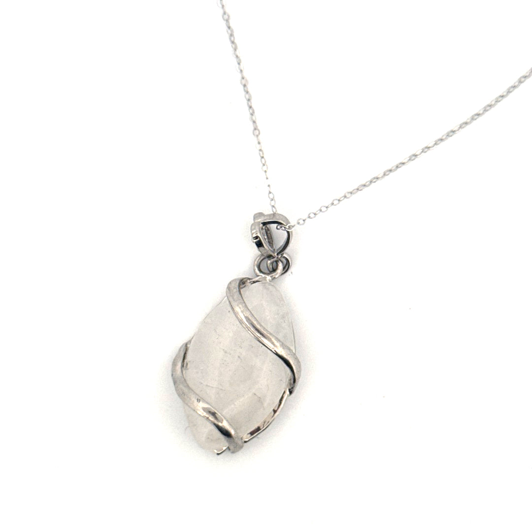 Clear Quartz Necklace on S925 Chain
