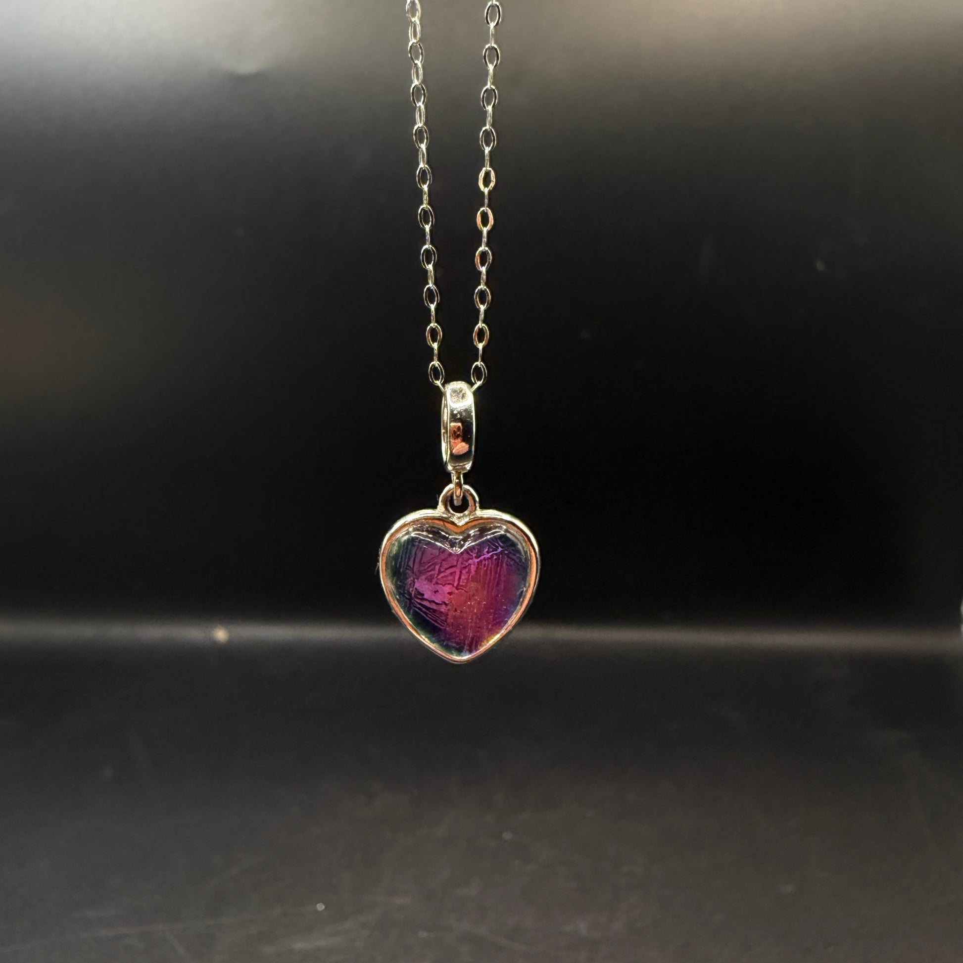 Aura Muonionalusta Tektite S925 Necklace