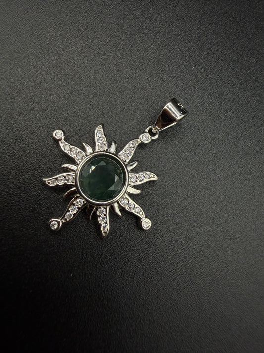 Moss Agate S925 Necklace