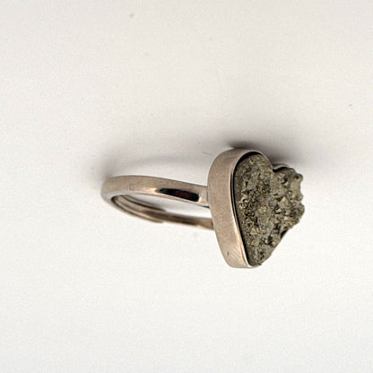 Pyrite S925 Adjustable Ring
