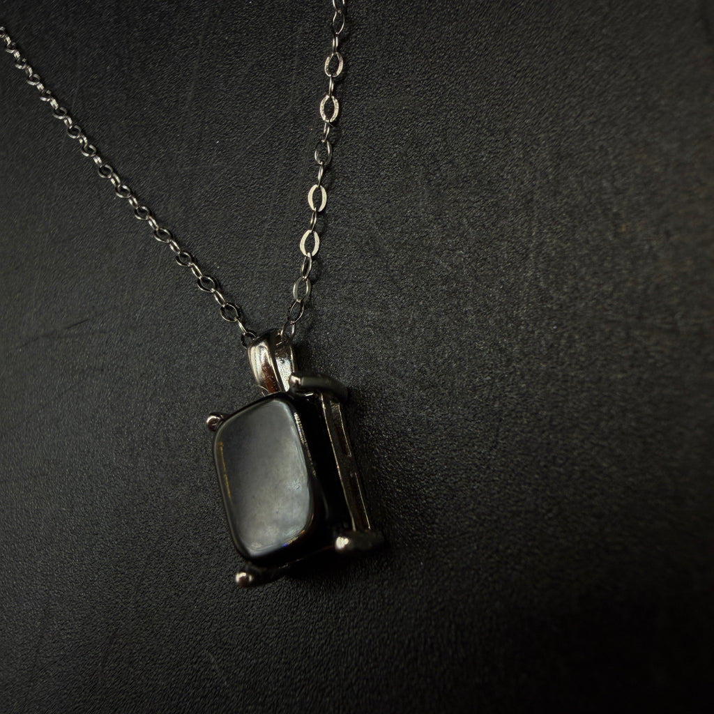 Cintamani Stone Saffordite S925 Certified Necklace