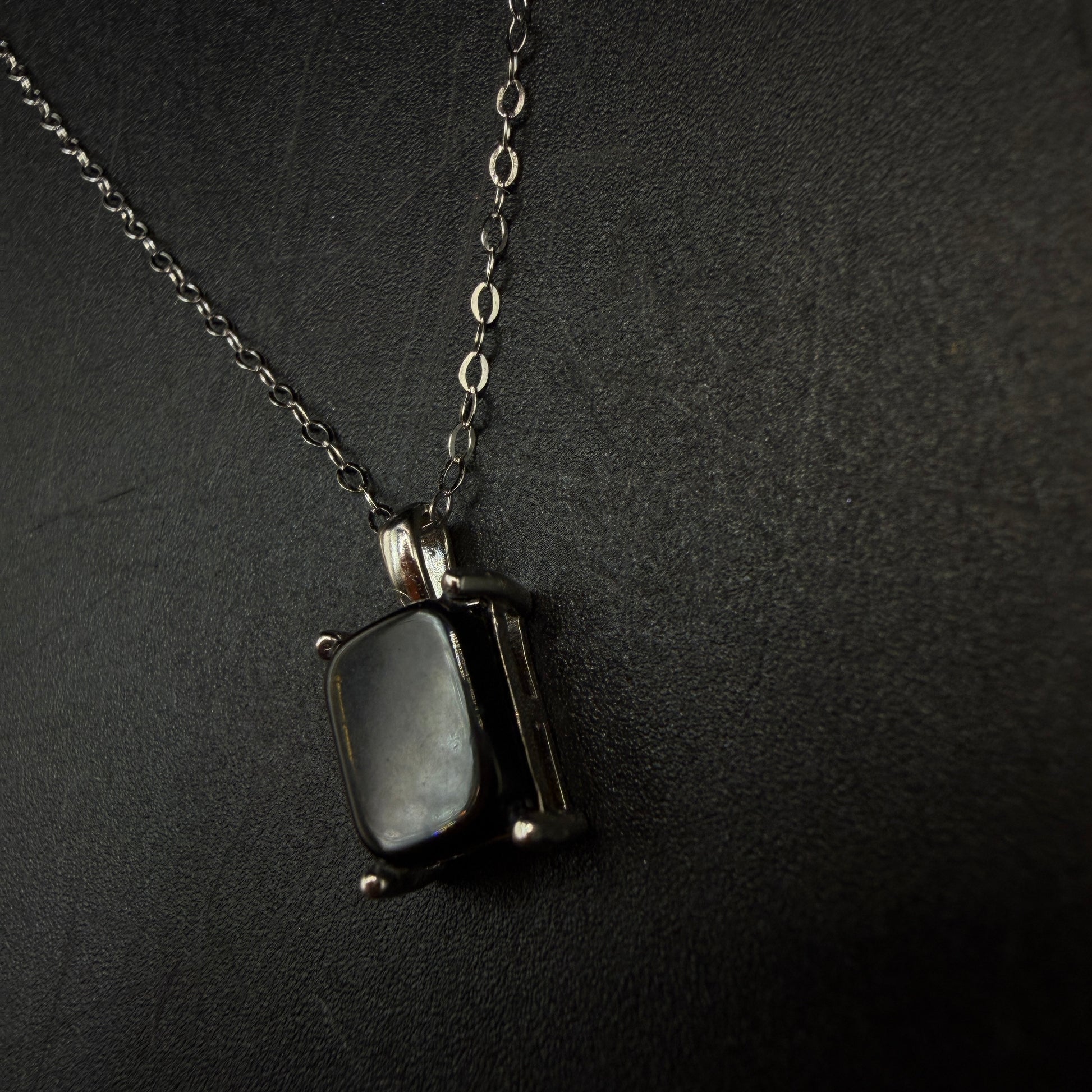 Cintamani Stone Saffordite S925 Certified Necklace