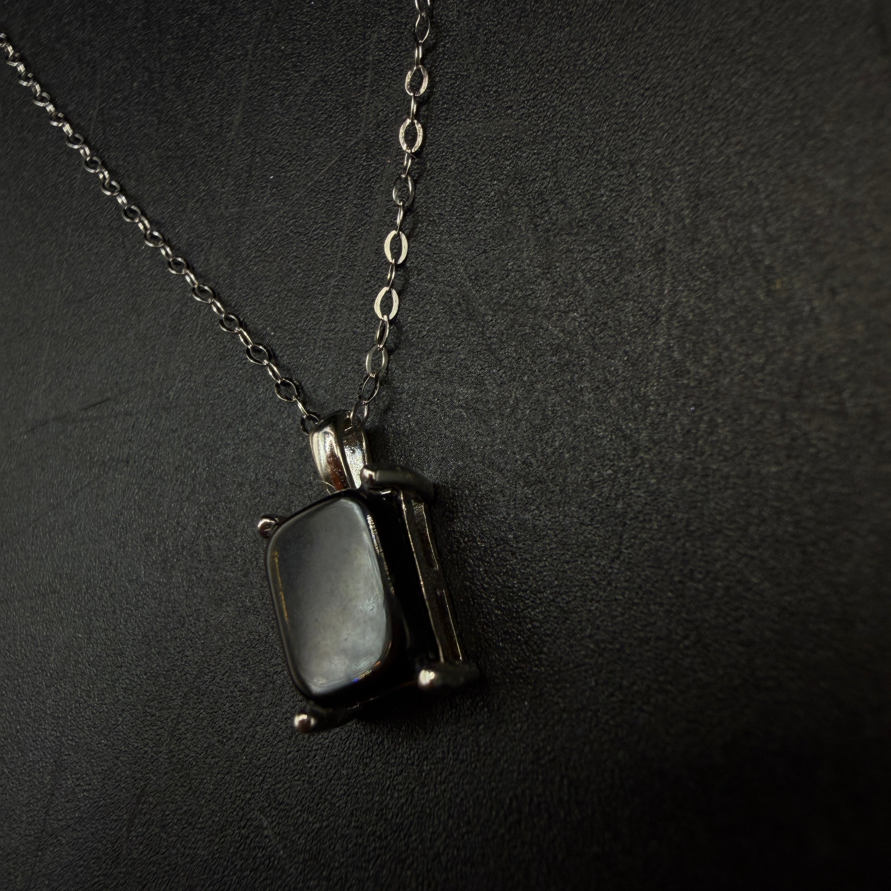 Cintamani Stone Saffordite S925 Certified Necklace