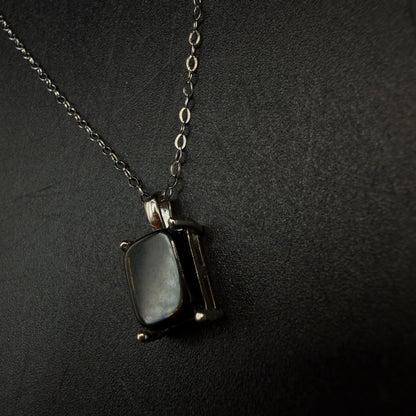 Cintamani Stone Saffordite S925 Certified Necklace