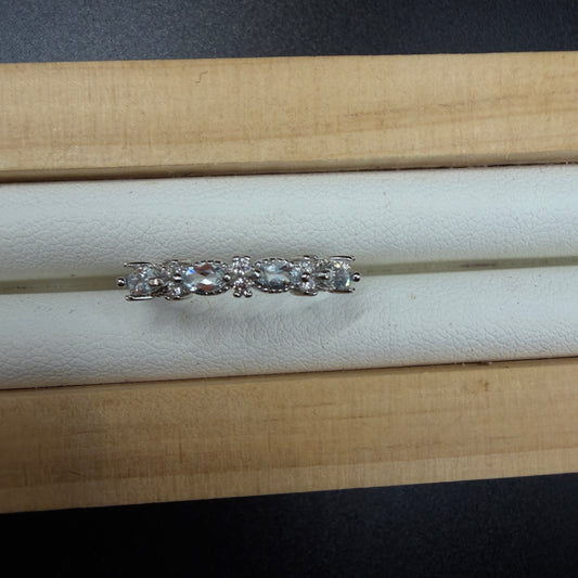 Aquamarine S925 Adjustable Ring
