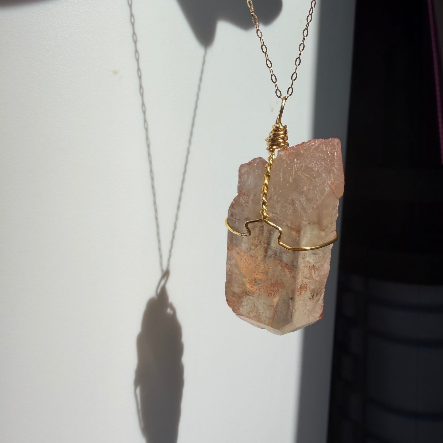 Lithium Quartz Handmade Necklace