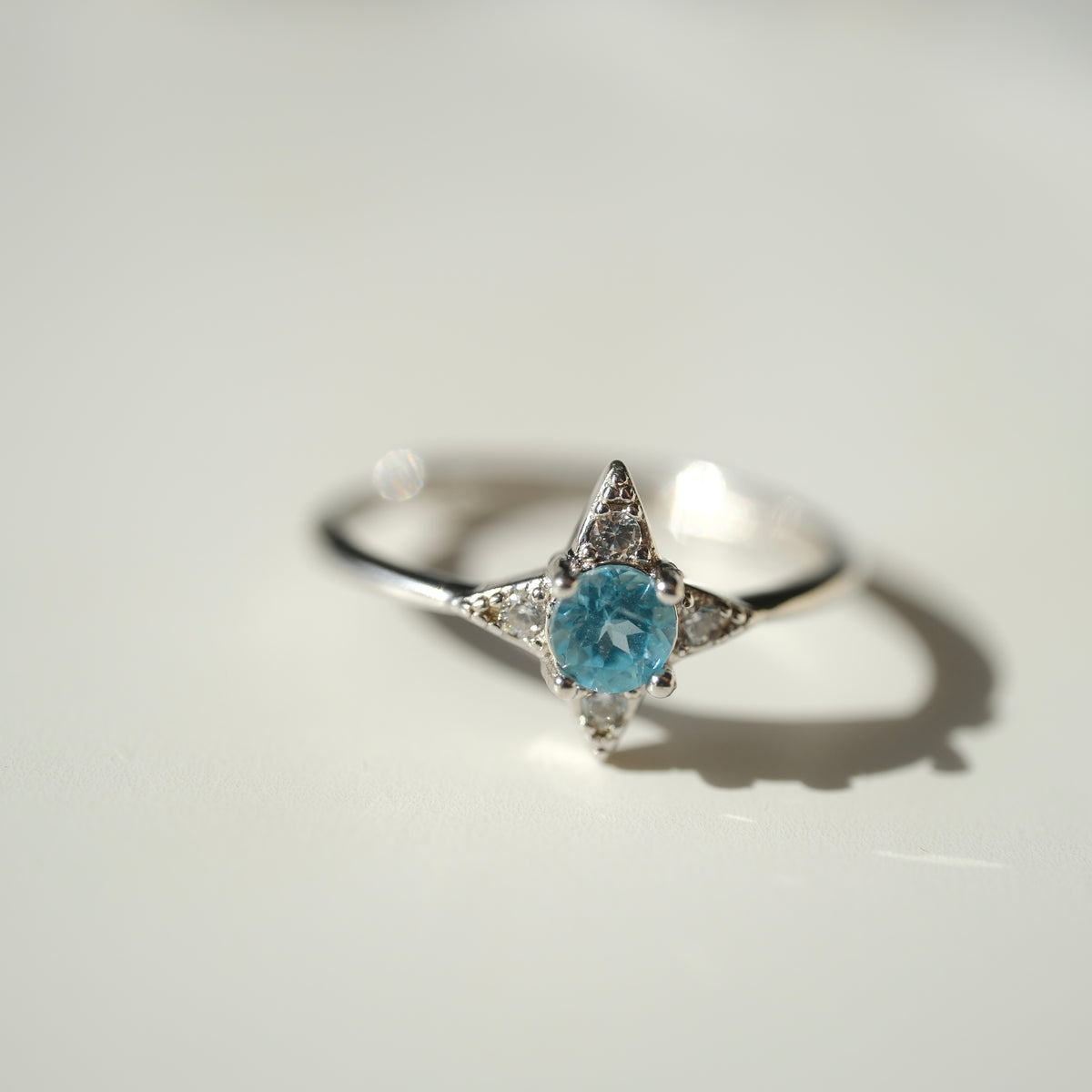 Apatite S925 High Grade Adjustable Ring • Confidence • Expression • Peace