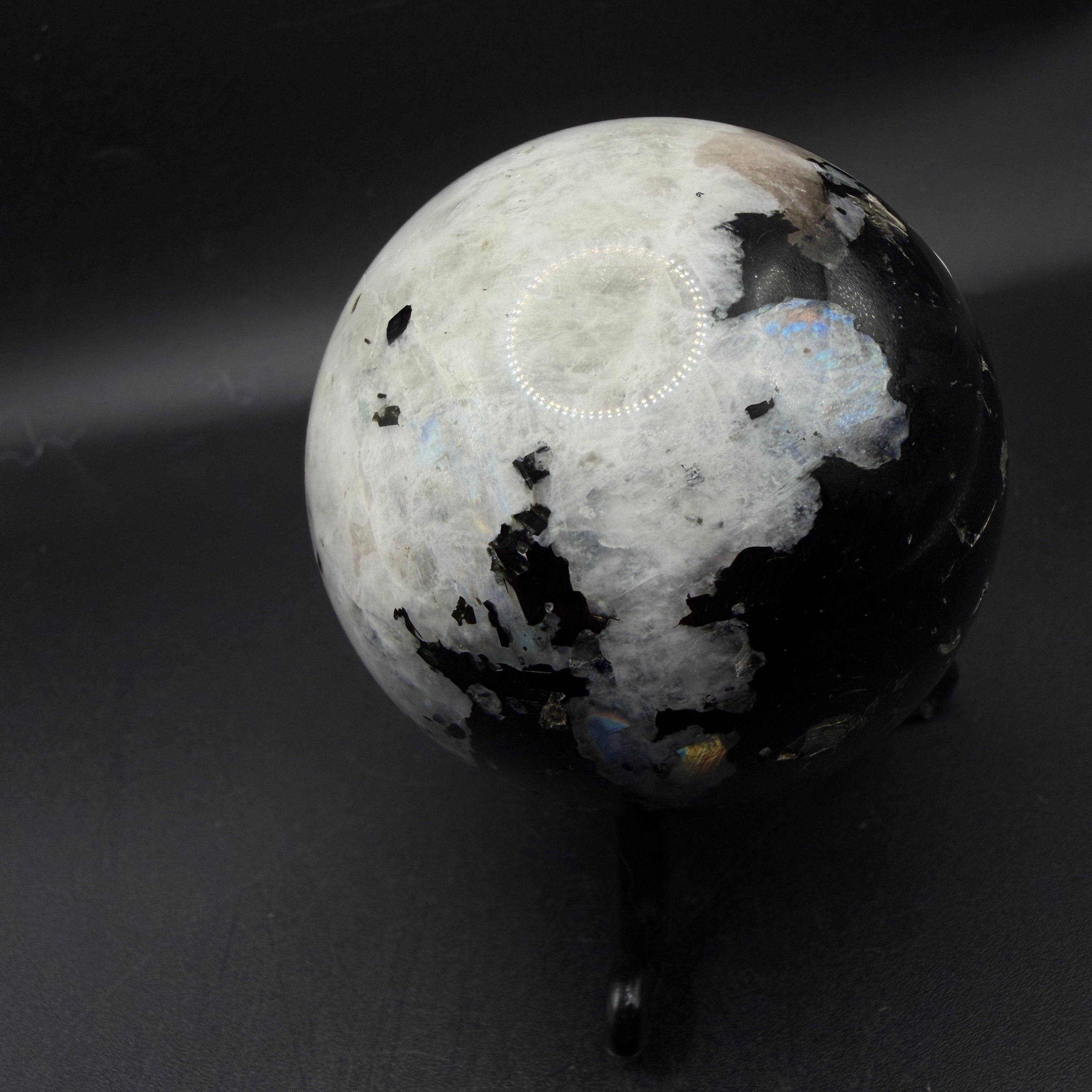 Rainbow Moonstone Sphere Dx18cm