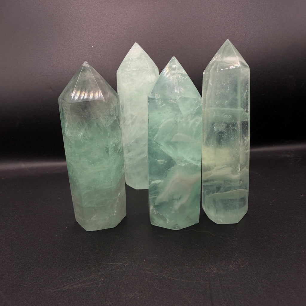 Green Fluorite Towers
