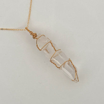 Lemurian Gold Handmade Necklace on S925 Chain