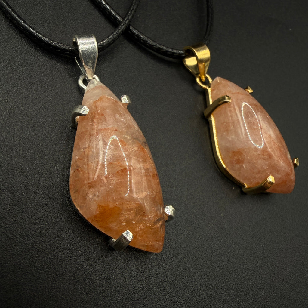 Brazillian Fire Quartz Necklace