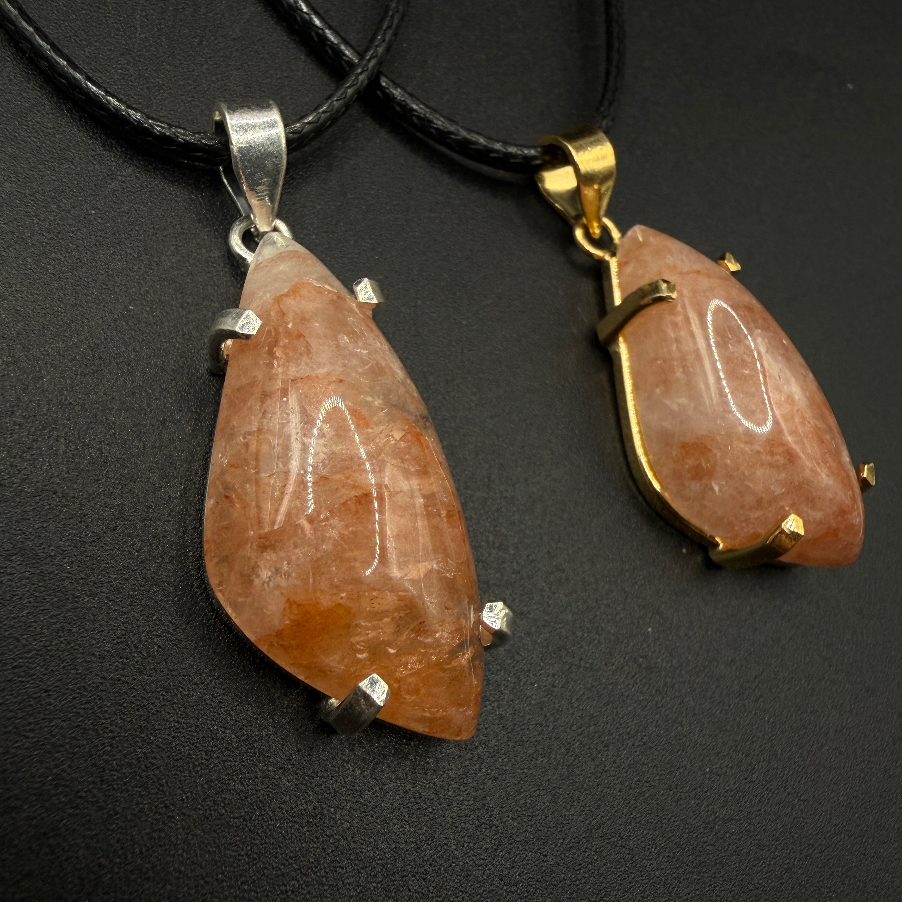 Brazillian Fire Quartz Necklace