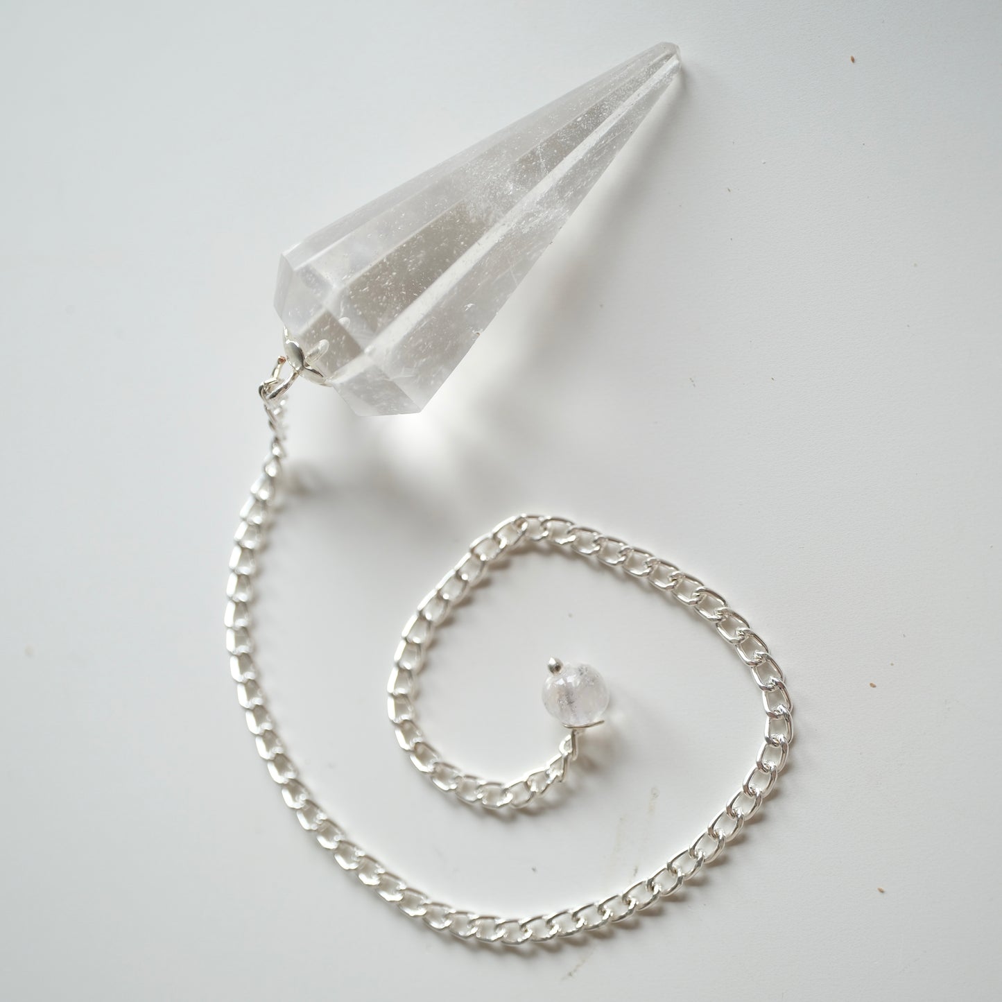 Clear Quartz Pendulum