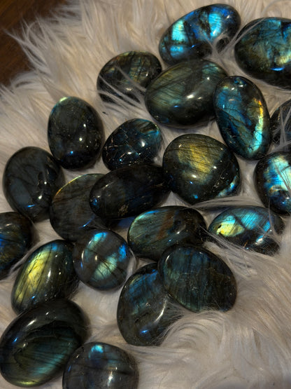 Labradorite Palm Stones