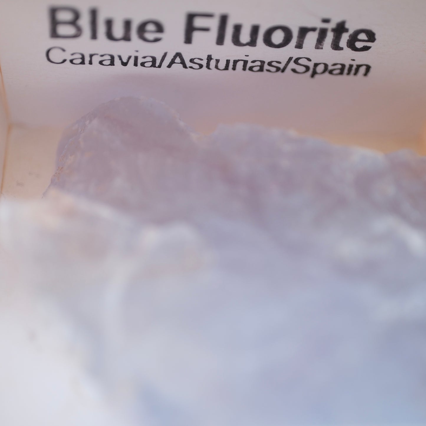 Blue Fluorite Specimen Spain