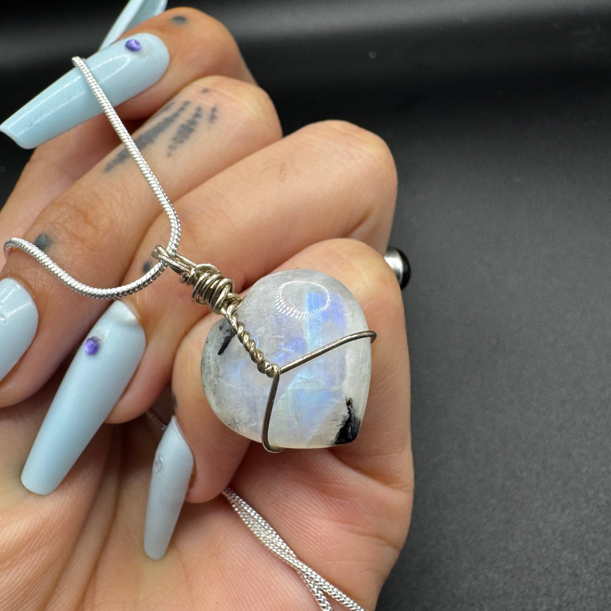 Handmade Moonstone Necklace