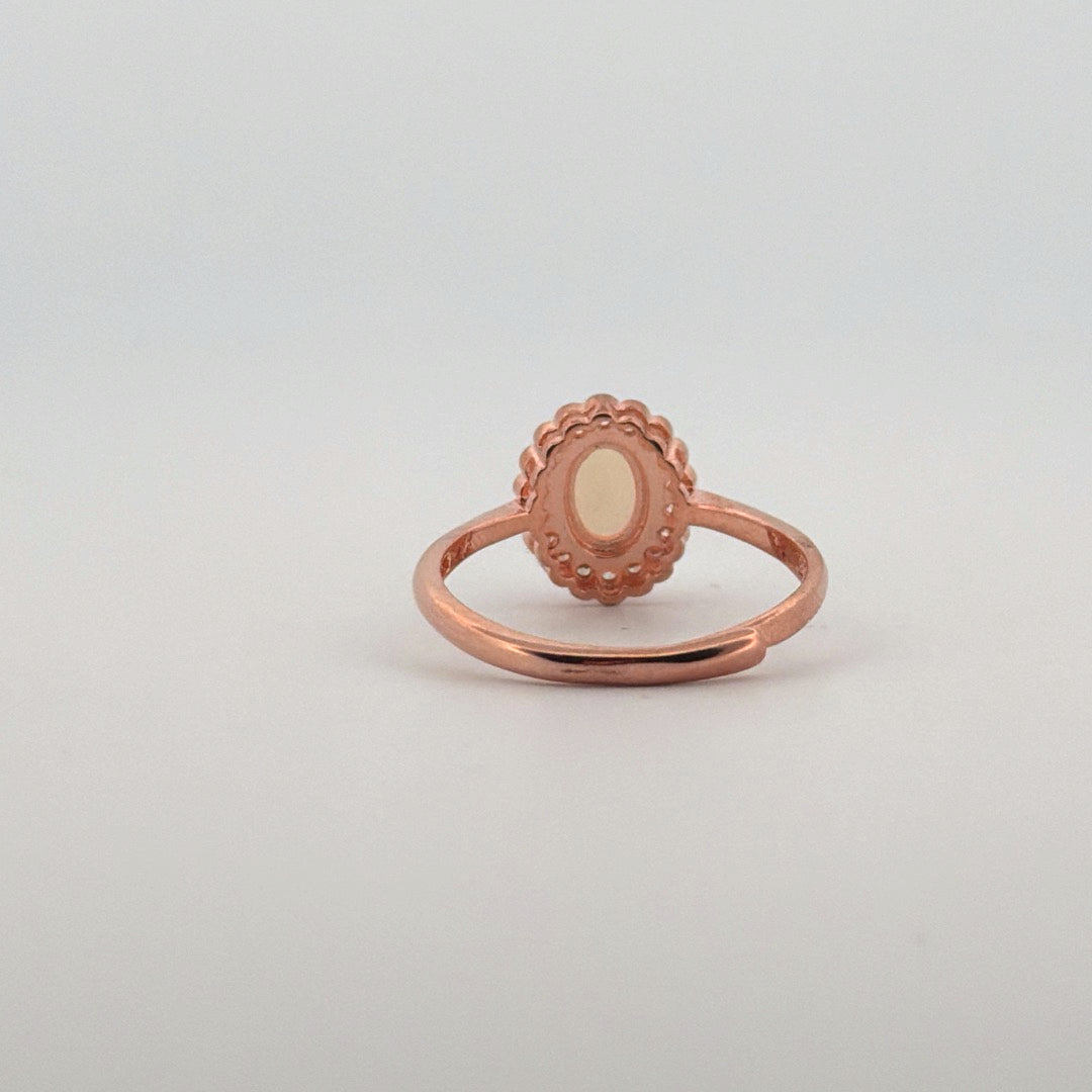 Opal S925 Certified Adjustable Ring