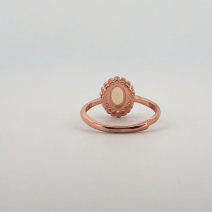 Opal S925 Certified Adjustable Ring