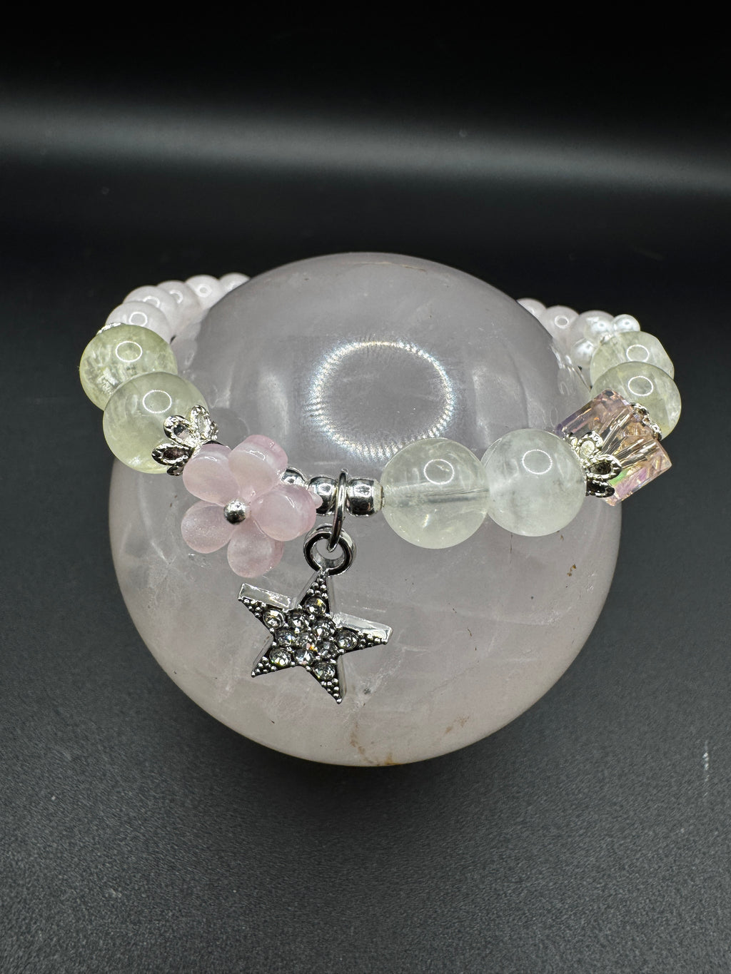 Rose Quartz Anklet