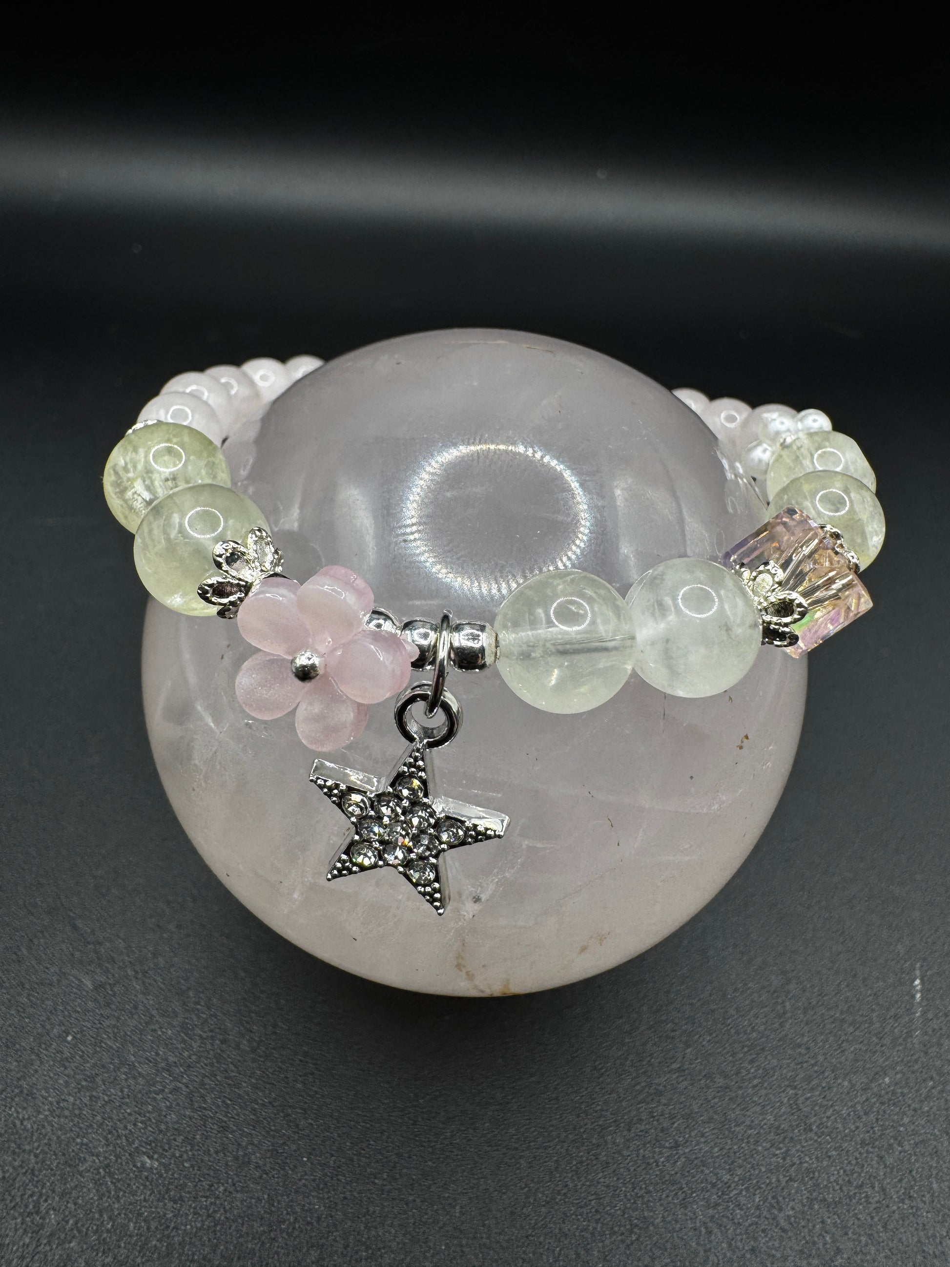 Rose Quartz Anklet