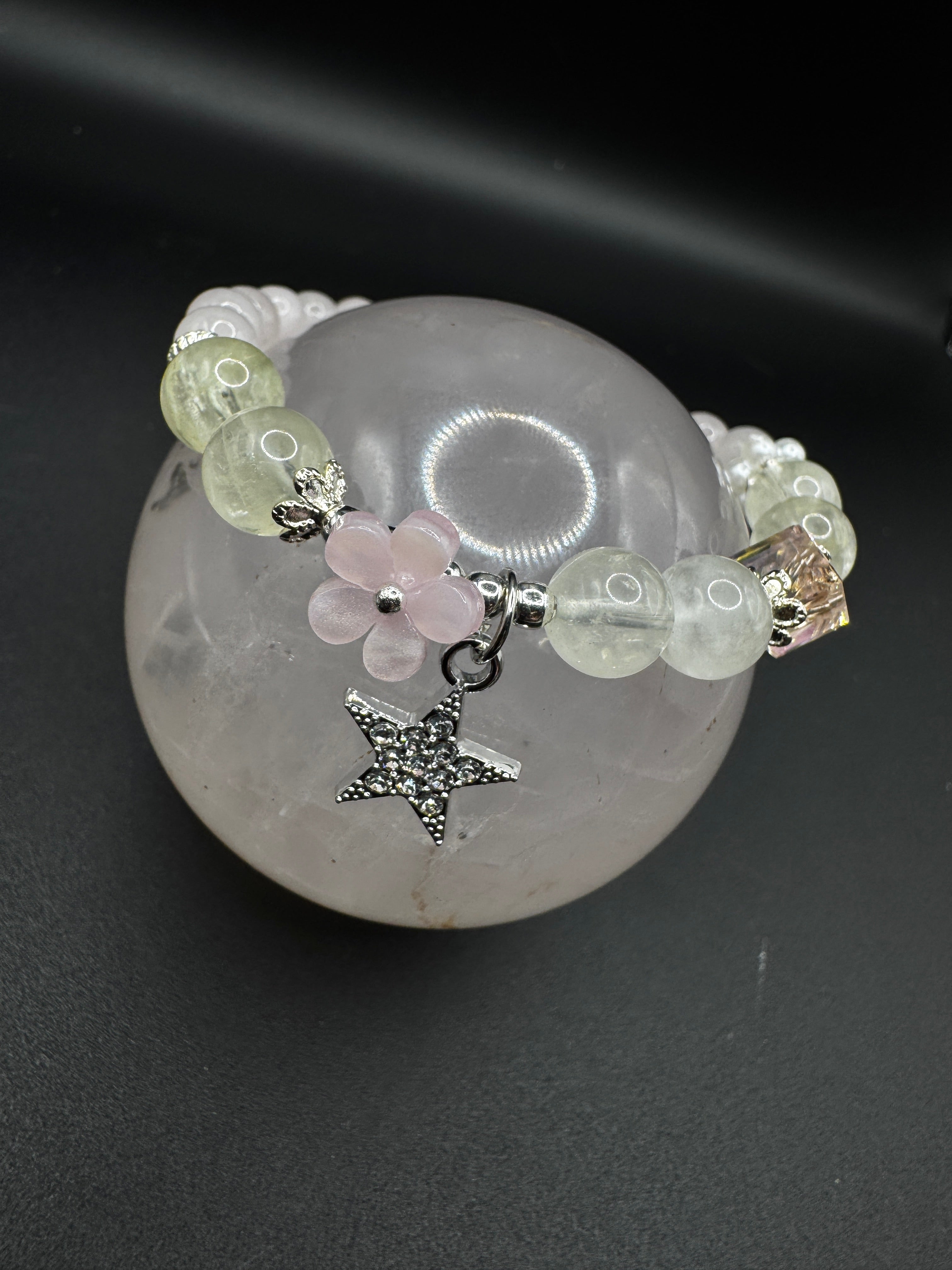 Rose Quartz Anklet