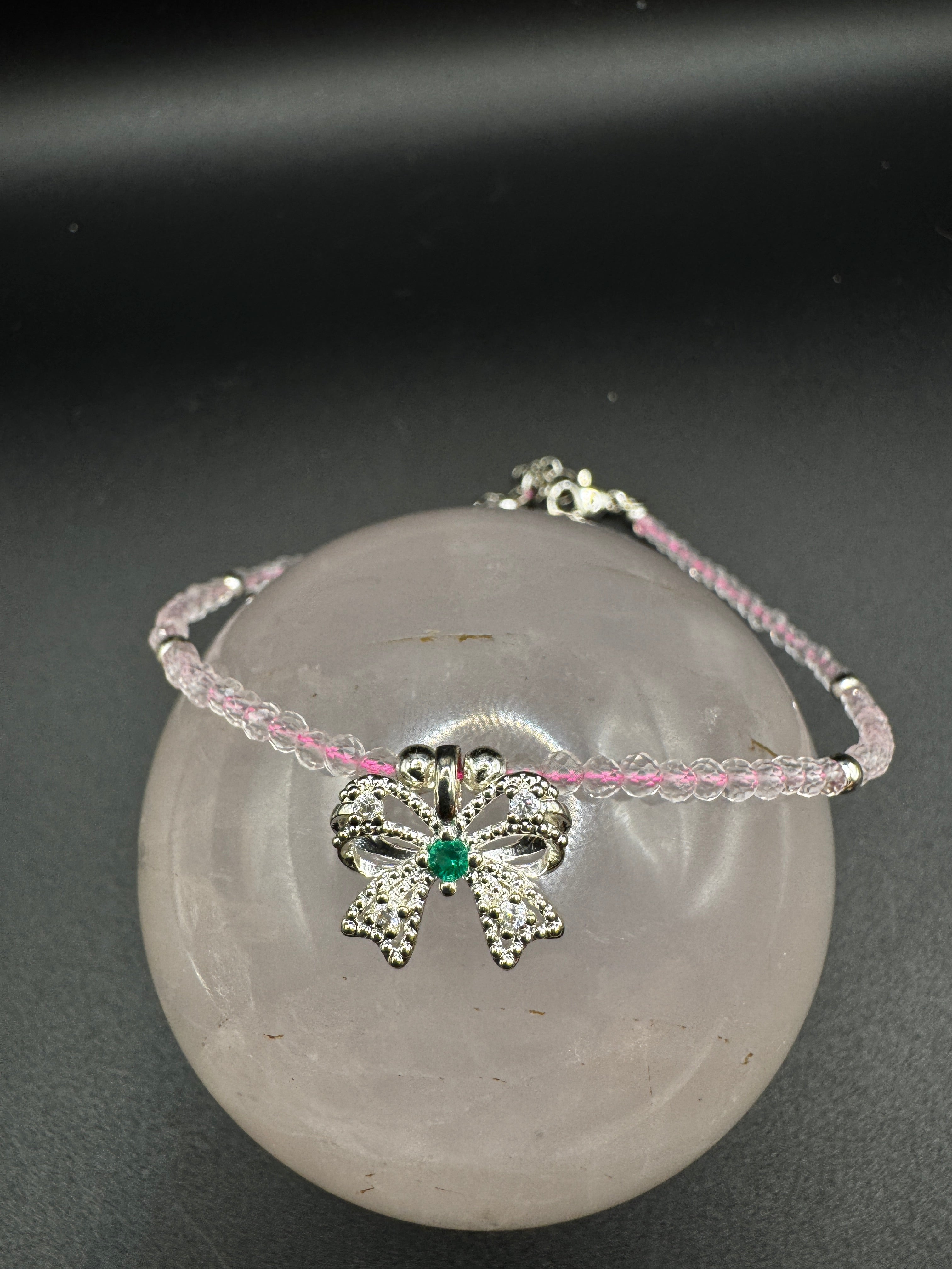 Rose Quartz Anklet