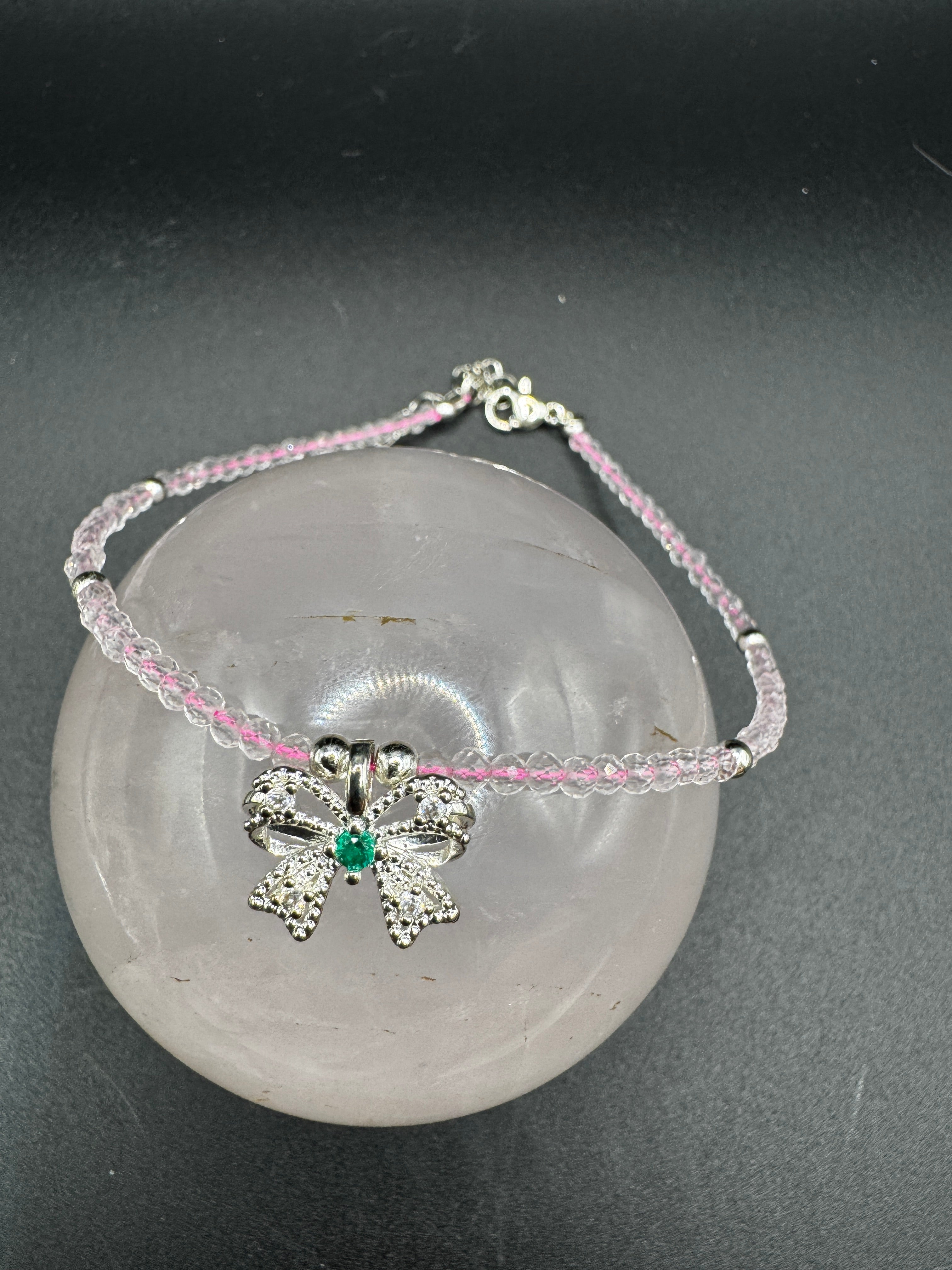 Rose Quartz Anklet