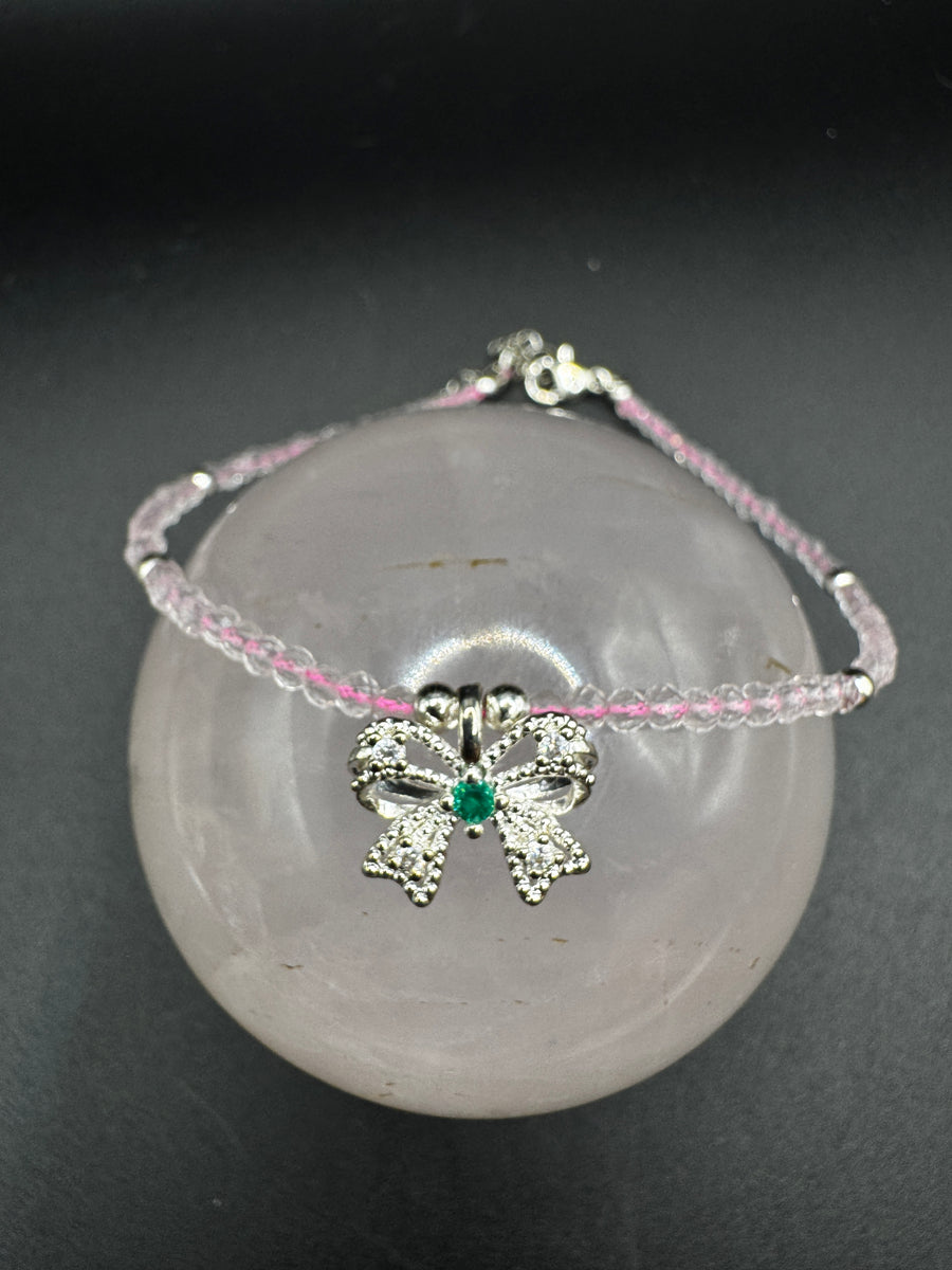 Rose Quartz Anklet