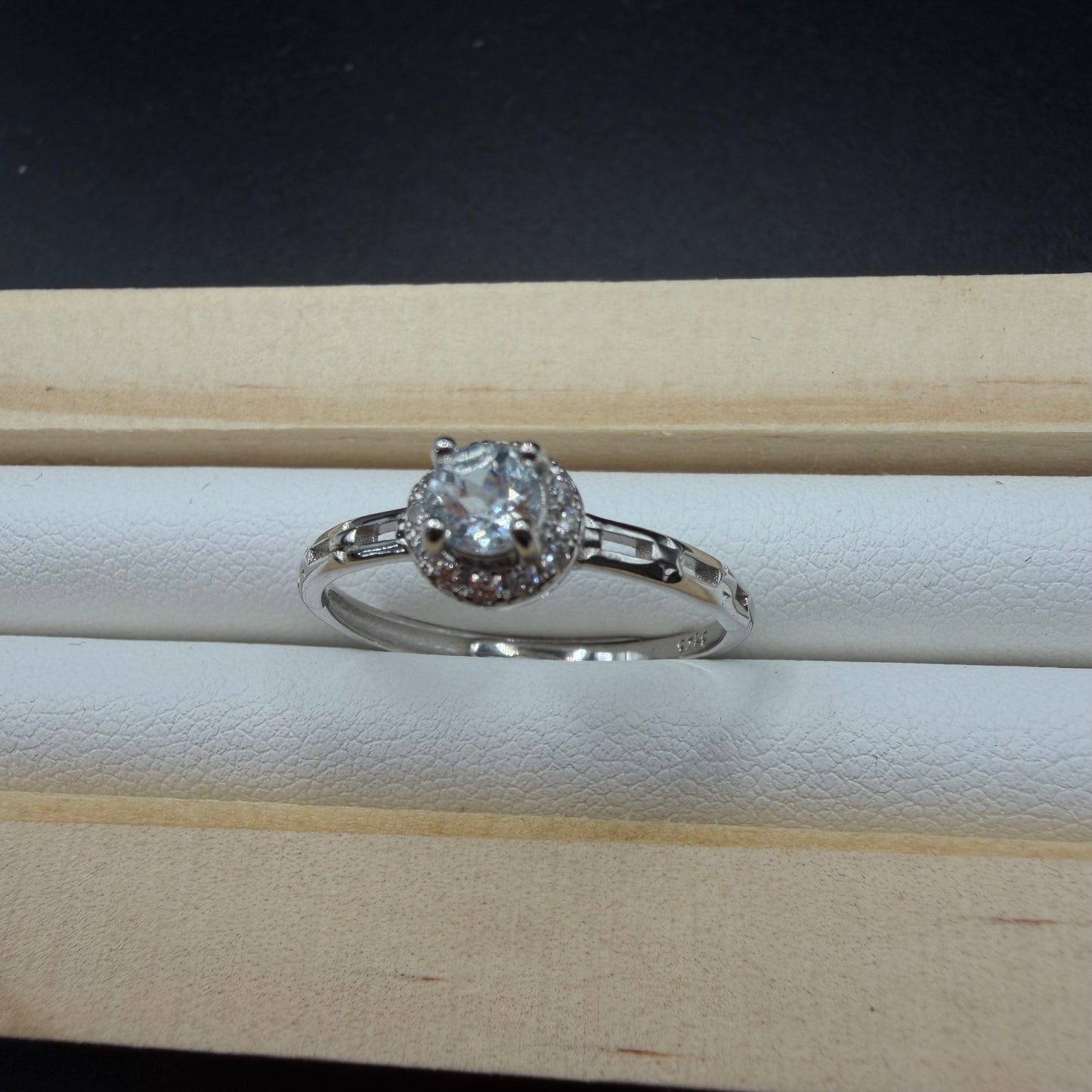 Moissanite Dainty S925 Adjustable Ring