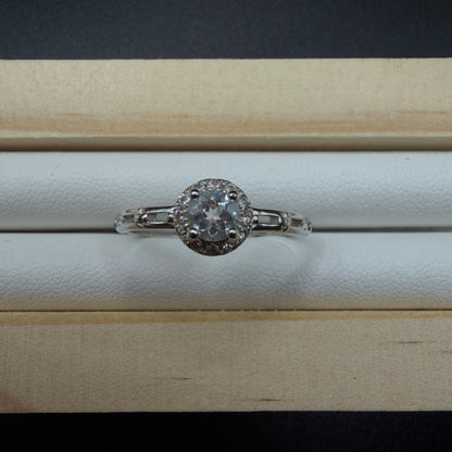Moissanite Dainty S925 Adjustable Ring