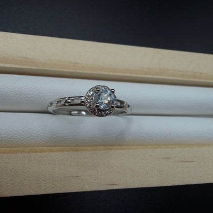 Moissanite Dainty S925 Adjustable Ring
