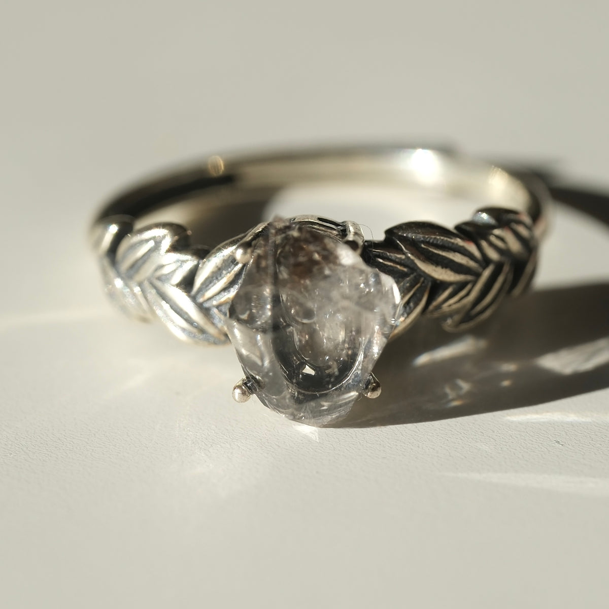 Herkimer Diamond Ring | Clarity, Amplification & Spiritual Connection