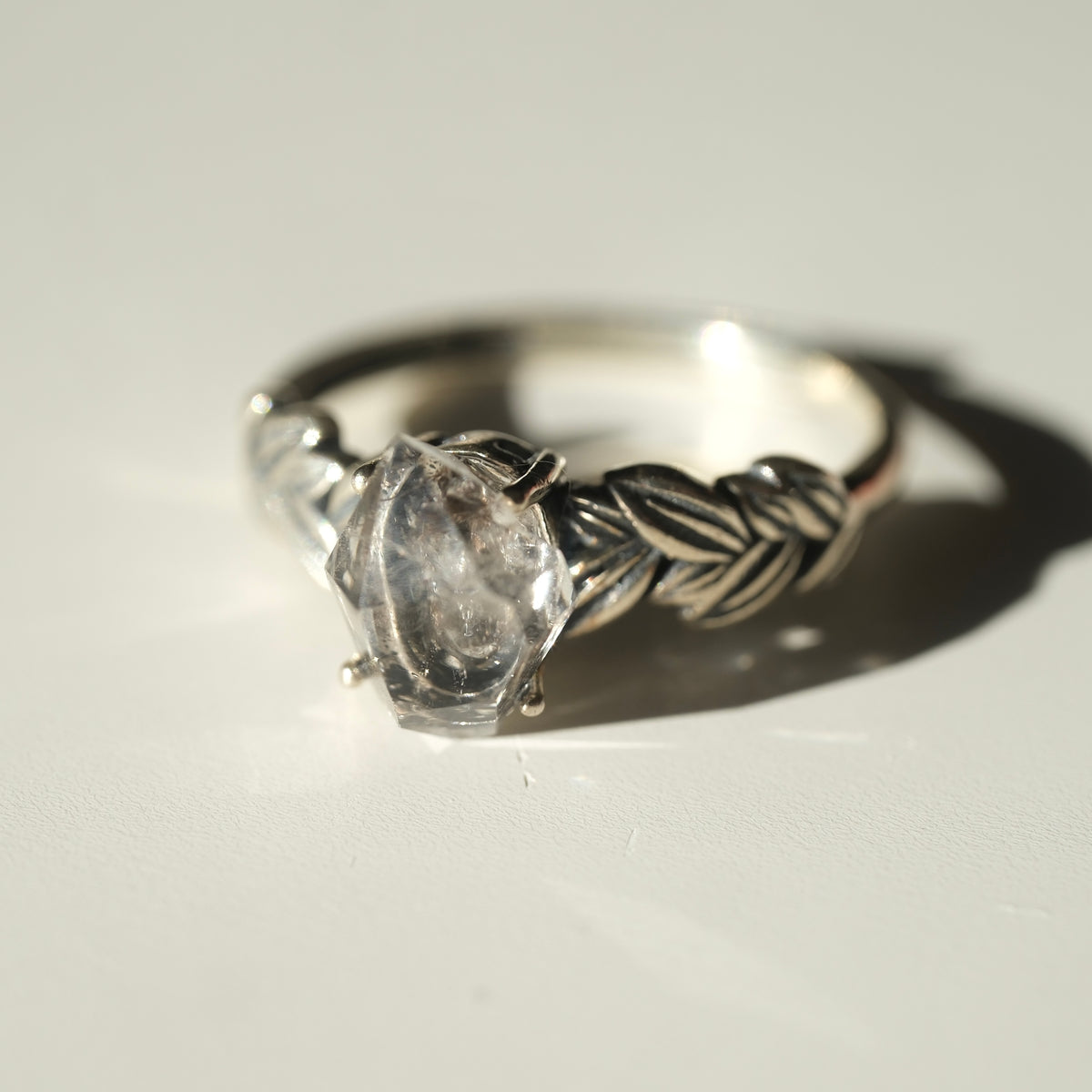 Herkimer Diamond Ring | Clarity, Amplification & Spiritual Connection