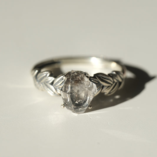 Herkimer Diamond Ring | Clarity, Amplification & Spiritual Connection