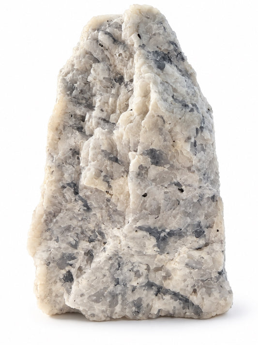 XL Smokey Quartz Raw Tower front view