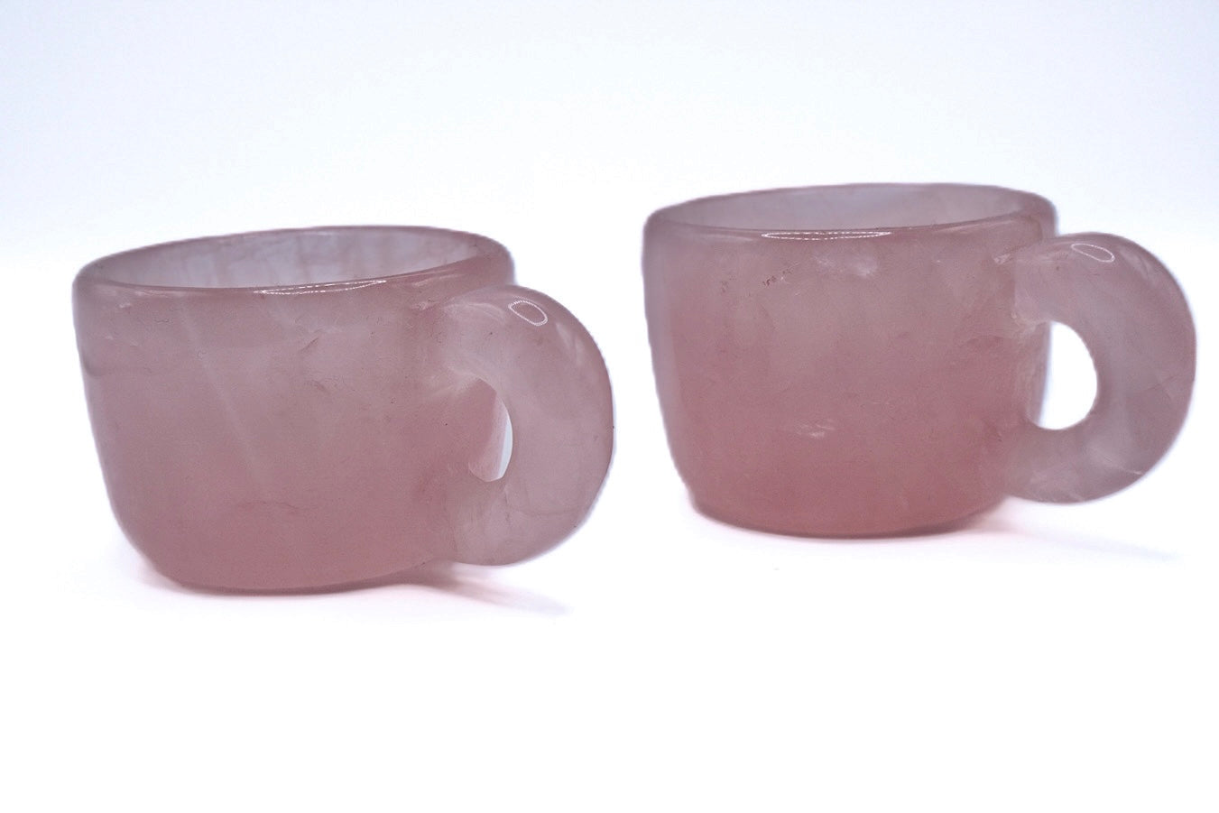 Rose Quartz Tea Cups