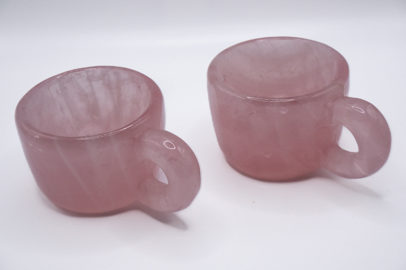 Rose Quartz Tea Cups