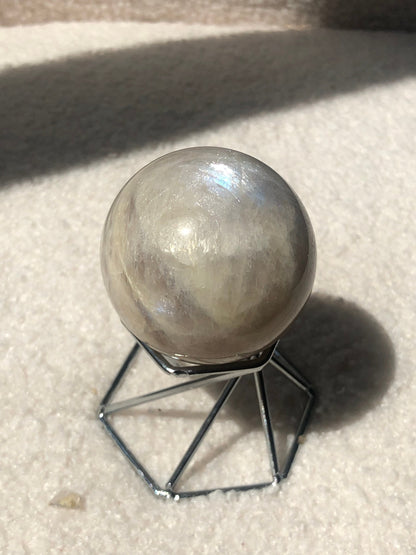 Moonstone Sphere Blue Flash