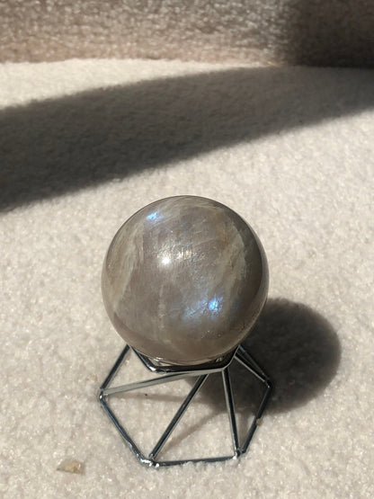 Moonstone Sphere Blue Flash