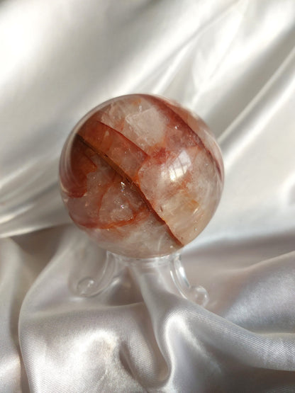 Fire Quartz Sphere